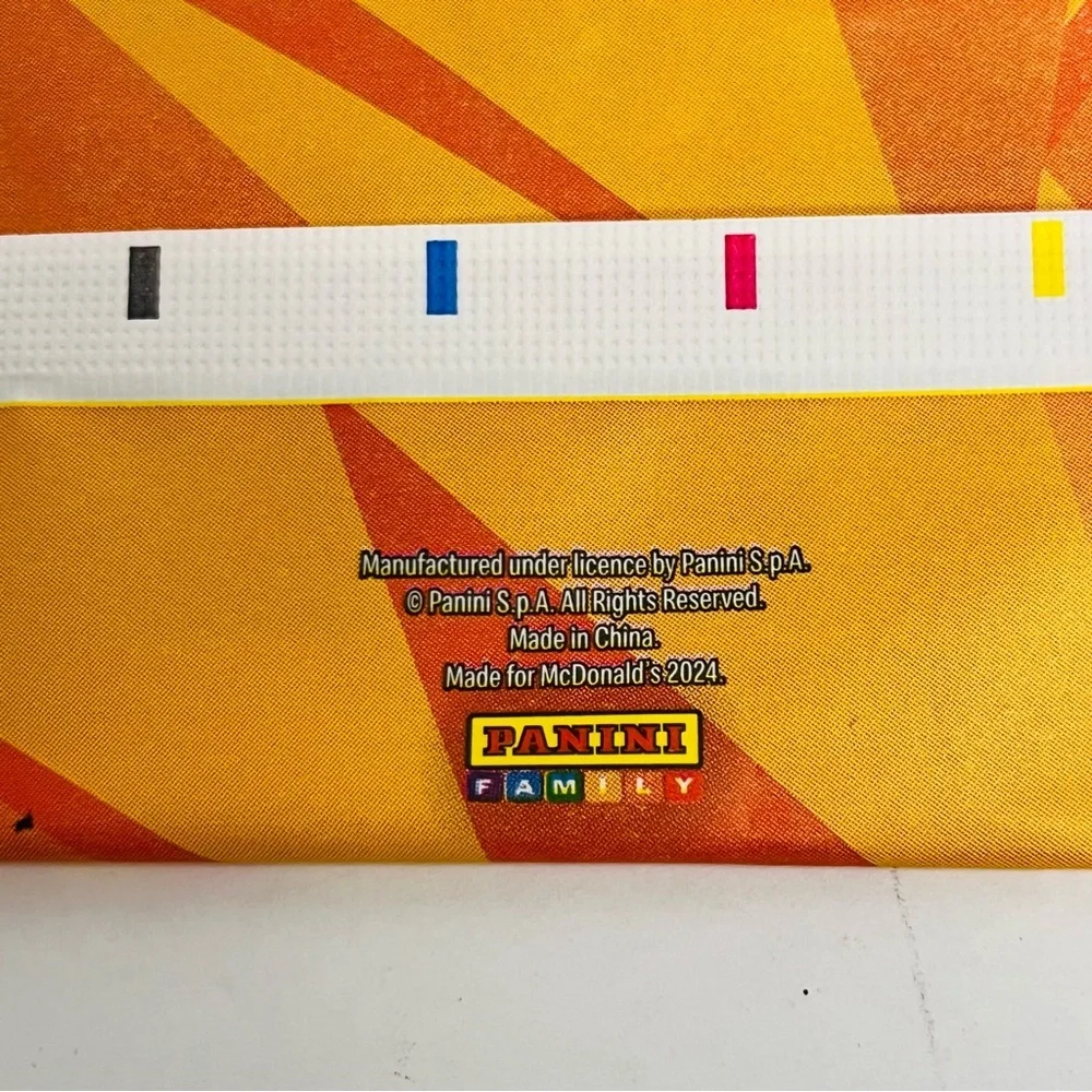 mcdonalds panini family sport olympics‎ cards set happy meal toy lot of 2